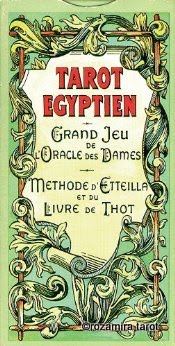 Etteilla Tarots - Tarot Egyptien. Grand Jeu de l'Oracle des Dames